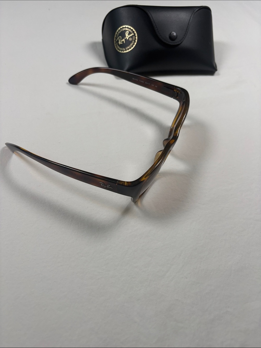 Ray-Ban Women's Tortoiseshell Sunglasses with Brown Gradient Lenses - Picture 3 of 8
